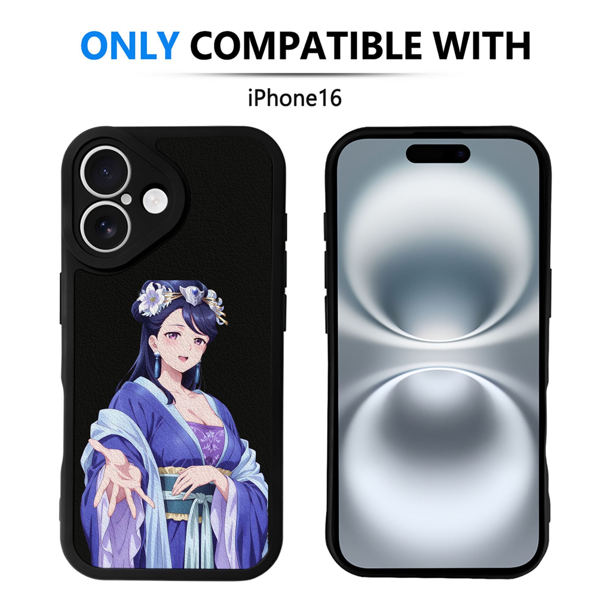 薬屋のひとりごと The Apothecary Diaries 【iPhone 16シリーズ対応】シリコンスマホケース（レザー調） 材質：シリコン